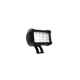 [RS-LED-13042W] FARO CUADRADO 12 LED LUZ BLANCA 3 CELDAS CON LUZ ALTA, BAJA Y ESTROBO