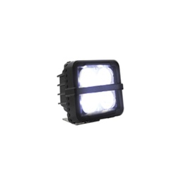 [RS-LED-13065W] FARO CUADRADO 4 LED LUZ BLANCA ALTA, BAJA Y ESTROBO