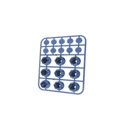 [RS-GRL-12016BU] TAPA PARA TORNILLO HEXAGONAL DE PLASTICO UNIVERSAL (AZUL)