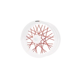 [RS-CRA-11001R] CUBIERTA DE RAYOS DE 170MM 36 PIEZAS COLOR ROJO