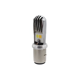 [RS-FDEL-5007Y-W] FOCO DE FARO CROMADO LED MEDIA VUELTA AMAR-BLANCO