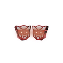 [RS-LED-13070R] LUZ LED FIJA DECORATIVA TIPO TRANSFORMERS ROJO