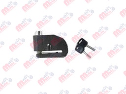 [CAN-1127-0031N] CANDADO DE ALARMA ANTIRROBO PARA DISCO FRENO DE MOTOCICLETA IR-31 5.5MM NEGRO
