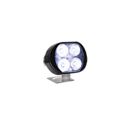[RS-LED-13015W] FARO AUXILIAR OVALADO 4 LED BLANCO CON LUZ ALTA, BAJA Y ESTROBO