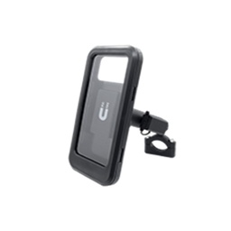 [RS-SOPC-6006BK] SOPORTE PARA CELULAR UNIVERSAL IMPERMEABLE CON CARGADOR PARA ESPEJO Y MANUBRIO