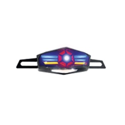 [RS-CAL-1003Y-BU] CALAVERA STOP NEON PREMIUM (AMARILLO-AZUL)