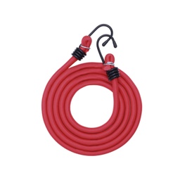 [RS-TEX-18102R] LIGA SUJETADORA CIRCULAR DE  2M X 8MM (ROJO)