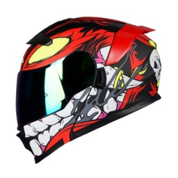 [HRO3440RO-M] CASCO HRO 3440 DV INTERCREATURE ROJO MATE (M)