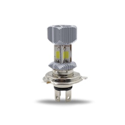 [RS-FDEL-5030S-W] FOCO DE FARO LED H4 8 LADOS (PLATA)