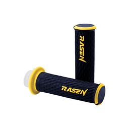 [RS-PUN-10018Y] PUÑO DE CAUCHO TIPO AGARRE DIAMANTE (AMARILLO)