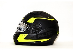 [MOTCS1555] CASCO  CERRADO HJC DOSTA  FLUOR/VERDE L