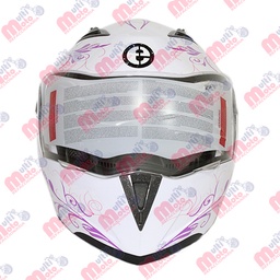 [MOTCS845] CASCO &quot;EVOLUTION&quot; ABATIBLE DAMA VOGUE BL MODELO:E-118