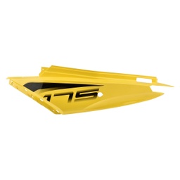 [F13012206] CUBIERTA COLA IZQ AMARILLO NEGRO 