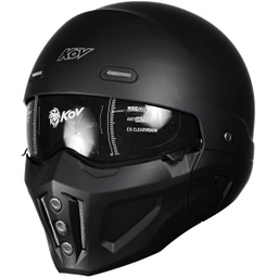 [7502305893590] KOV CASCO SPECTRUM SOLIDO NEGRO MATE M