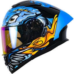 [7502305893798] KOV CASCO RUSH BRAINY AZUL M