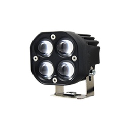 [RS-LED-13097Y-W] FARO AUXILIAR HEXAGONAL 4 LED CON LUPA LUZ BLANCA Y AMARILLA