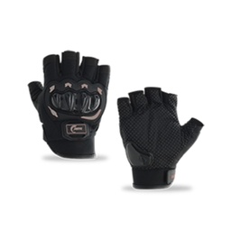 [RS-GUA-17002GR-L] GUANTE MEDIO DEDO CON PROTECCION (L, GRIS)