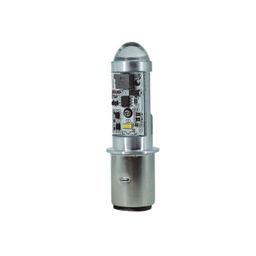 [RS-FDEL-5046Y-W] FOCO DE FARO LED MEDIA VUELTA CON LUPA LUZ BLANCA Y AMARILLA 2 LED