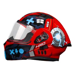 CASCO HRO 3420DV BOT ROJO VISOR TR M (copia)
