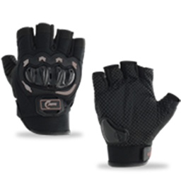 [RS-GUA-17002GR-XL] GUANTE MEDIO DEDO CON PROTECCION COLOR GRIS EXTRA GRANDE