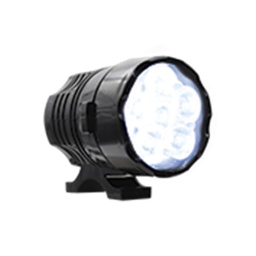 [RS-LED-13023W] FARO AUXILIAR 6 LED TIPO REDONDO LUZ BLANCA CON LUZ ALTA, BAJA Y ESTROBO