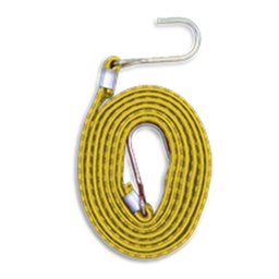 [RS-TEX-18101Y] LIGA SUJETADORA PLANA DE 2 METROS COLOR AMARILLO