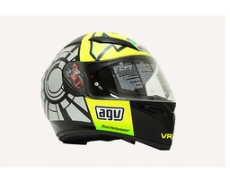 [7103-2548] CASCO CERRADO AGV K-3 SV E2205 TOP-WINTER TEST 2012 L NGO/GRS/AMA PINLOCK