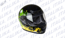 [ACCCASCERCDV] CASCO CERRADO CON DOT AMARILLO ACCESORIOS