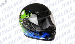 [ACCCASCERCDAL] CASCO CERRADO CON DOT AZUL T/L