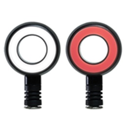 [RS-DIR-0061Y-R] DIRECCIONAL  LED TIPO RUEDA AMAR-ROJO UNIVERSAL