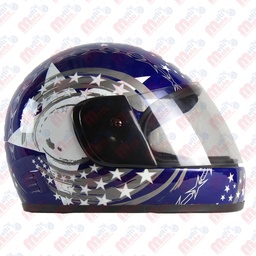 [MAV502AZ] CASCO CERRADO INFANTIL UNI/AZUL