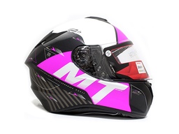 [7103-3245] CASCO CERRADO MT FF106 TARGO ODAR B8 S ROSA FLUO MATE