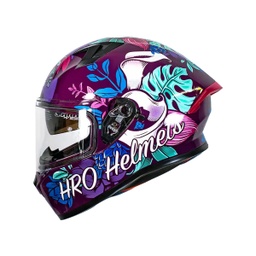 [HRO-523-FLOWERFU-L]  CASCO HRO 523DV FLOWERIST PURPURA /