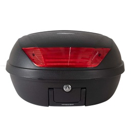 [5103-1066] BAUL TRASERO MOTOCICLETA R7 RACING R03 NEGRO 52 LTS