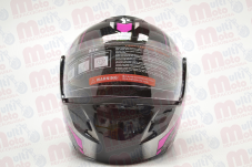 [80-7329-001] CASCO GHIRA GH800 GRAFICO POTENZA ROSA NEON