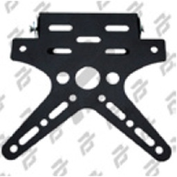 [PTP-X002] PORTAPLACAS UNIVERSAL TIPO ESTRELLA PARA MOTOCICLETAS (CALIBRE 18) UNIVERSAL TODAS