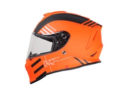 [86127-XL] CASCO SHAFT INTEGRAL 551 DUAL NARANJA XL