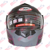 [AC1B-J102-001] CASO ABATIBLE NEGRO/MORADO MATTE