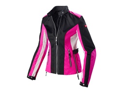 [T188-545-M] Chamarra Spidi Summernet LadyM Bk/Fs