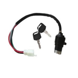 [MZ-225] Switch de encendido FT125 roja/negra