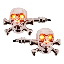 [Mz-1848] Direccional tipo chopper cromado