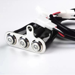 [MZ-1302] Switch 3 en 1 de aluminio