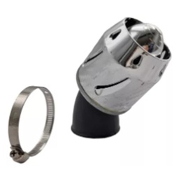 [FIL-2600-0048P] FILTRO AIRE UNIVERSAL IR0048 35/42/48MM PLATA