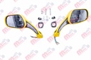 [16-5004-P] ESPEJO CON LUZ DIRECCIONAL JGO AMARILLO I/DIABOLO 125/150 V