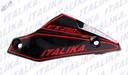 [F13011486-P] CUBIERTA INF SPOILER DER ROJO NEGRO FT250 TS 2018