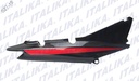 [F13011309-P] CUBIERTA CUERPO DER NEGRO ROJO AX100