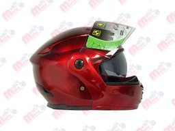 [CAS-YBK-RJO-P] CASCO ABATIBLE ROJO YBK