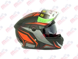 [CAS-YBK-RJM-P] CASCO ABATIBLE ROJO MATE YBK