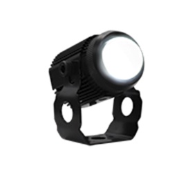 [RS-LED-13049Y-W] FARO LED CON LUPA TIPO CILINDRO LUZ BLANCA Y AMARILLA