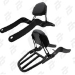 [PAR-086] RESPALDO CON PARRILLA PORTABULTOS NEGRO MATE VN ROCKETMAN-250 / VN ROCKETMAN-250CR